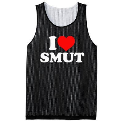 I Love Smut Mesh Reversible Basketball Jersey Tank