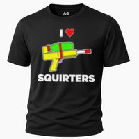 I Love Squirters Quote Cooling Performance Crew T-Shirt