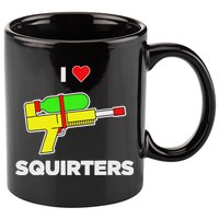 I Love Squirters Quote 11oz C Handle Ceramic Mug