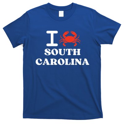 I Love South Carolina Crab Shellfish National Seafood Month Meaningful Gift T-Shirt