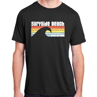 I Love Surfside Beach South Carolina Atlantic Ocean Wave Sc Adult ChromaSoft Performance T-Shirt