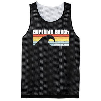 I Love Surfside Beach South Carolina Atlantic Ocean Wave Sc Mesh Reversible Basketball Jersey Tank