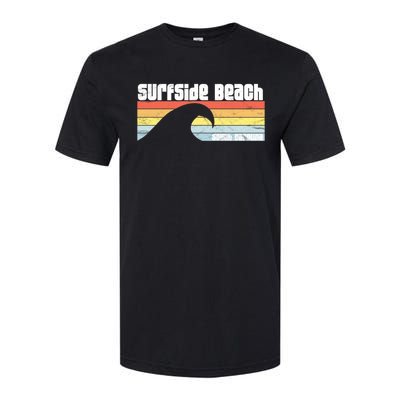 I Love Surfside Beach South Carolina Atlantic Ocean Wave Sc Softstyle CVC T-Shirt