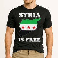 I Love Syria Is Free Syrian Map New Syrian Flag Cooling Performance Crew T-Shirt