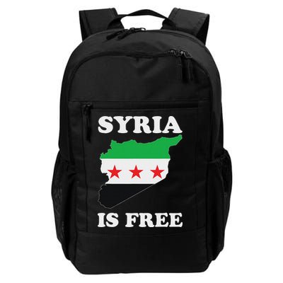 I Love Syria Is Free Syrian Map New Syrian Flag Backpack
