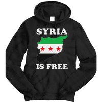 I Love Syria Is Free Syrian Map New Syrian Flag Tie Dye Hoodie