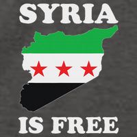 I Love Syria Is Free Syrian Map New Syrian Flag Vector Backpack