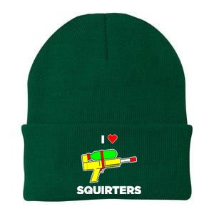 I Love Squirters Quote Knit Cap Winter Beanie