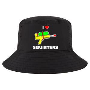 I Love Squirters Quote Cool Comfort Performance Bucket Hat