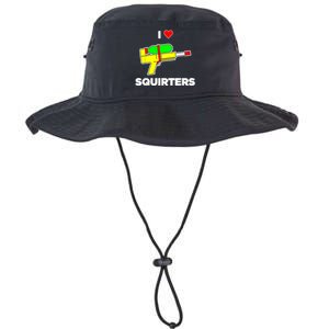 I Love Squirters Quote Legacy Cool Fit Booney Bucket Hat