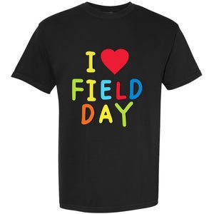 I Love School Field Day Garment-Dyed Heavyweight T-Shirt