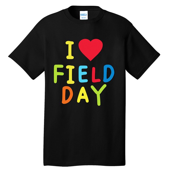 I Love School Field Day Tall T-Shirt