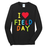 I Love School Field Day Tall Long Sleeve T-Shirt