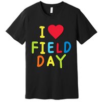 I Love School Field Day Premium T-Shirt