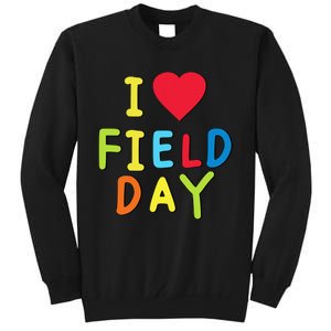 I Love School Field Day Tall Sweatshirt