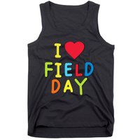 I Love School Field Day Tank Top