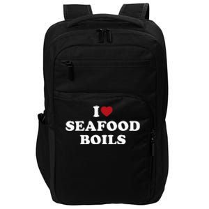 I Love Seafood Boils Impact Tech Backpack