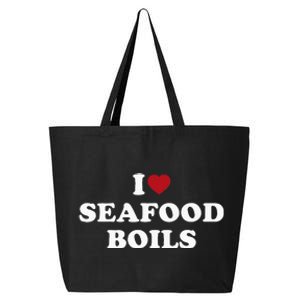 I Love Seafood Boils 25L Jumbo Tote