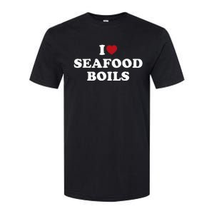 I Love Seafood Boils Softstyle CVC T-Shirt