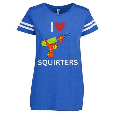 I Love Squirters Enza Ladies Jersey Football T-Shirt