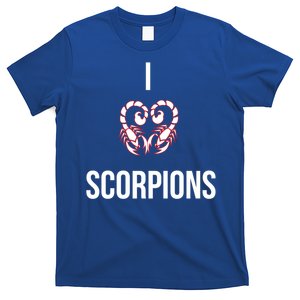 I Love Scorpions Scorpion Fans Scorpio Zodiac Sign Funny Gift T-Shirt