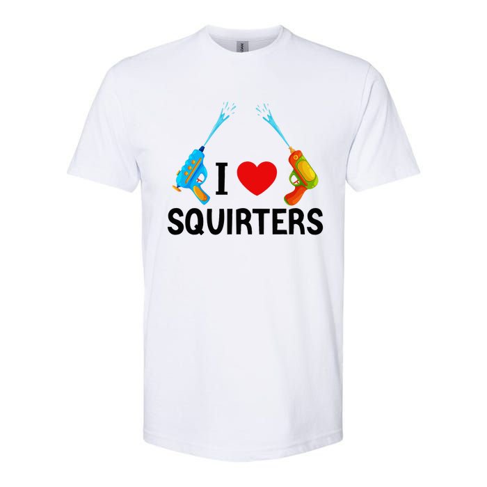 I Love Squirters Softstyle CVC T-Shirt