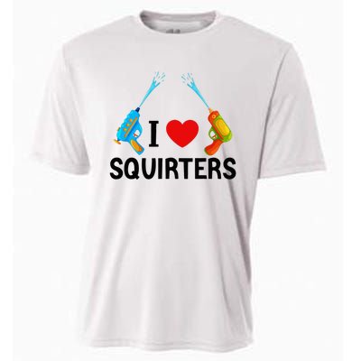 I Love Squirters Cooling Performance Crew T-Shirt