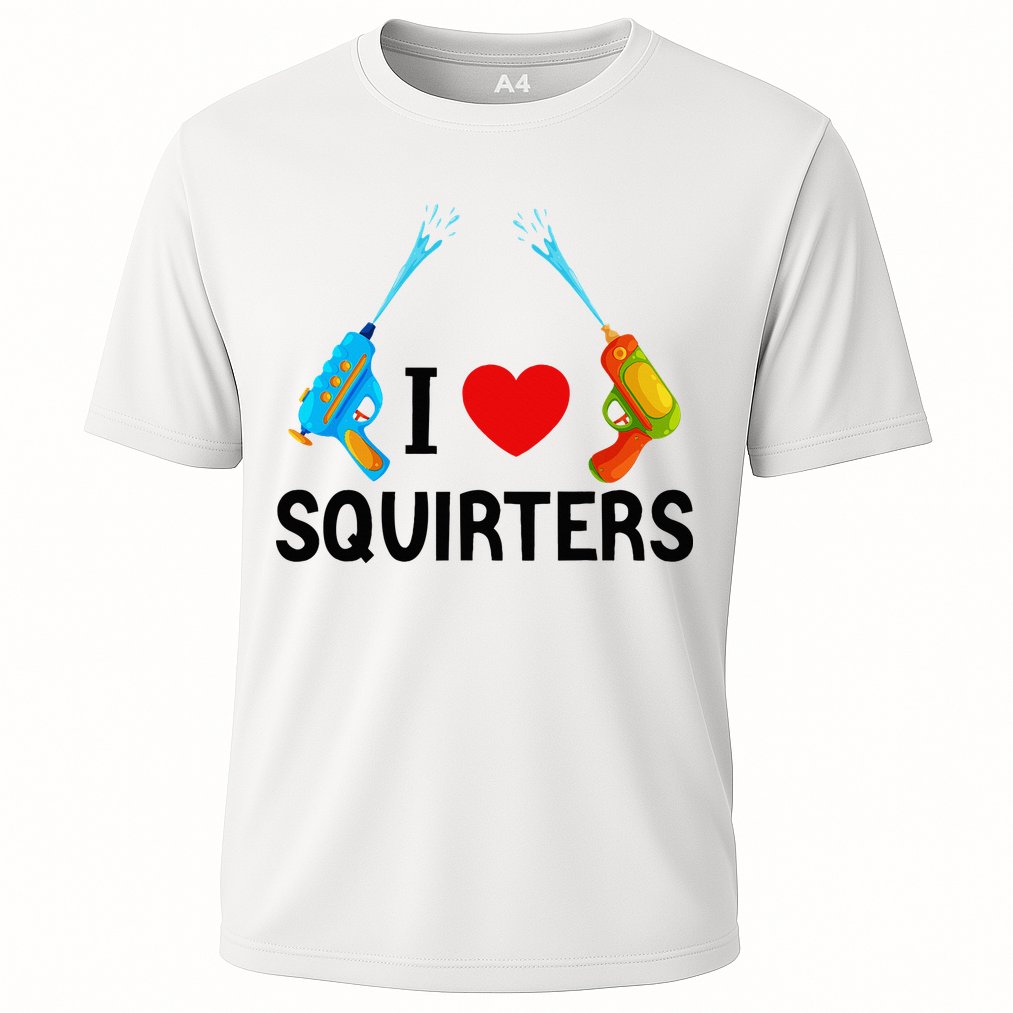 I Love Squirters Cooling Performance Crew T-Shirt