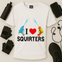 I Love Squirters Cooling Performance Crew T-Shirt