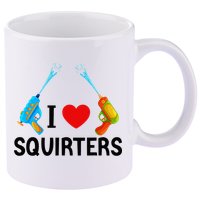I Love Squirters 11oz C Handle Ceramic Mug