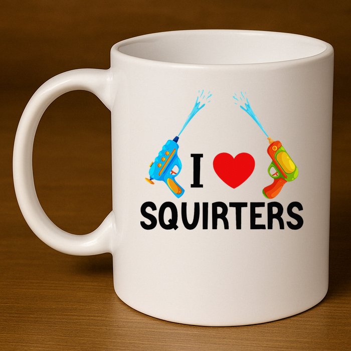 I Love Squirters 11oz C Handle Ceramic Mug