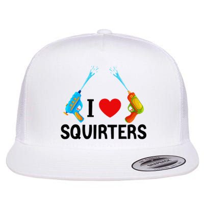 I Love Squirters Flatbill Hat