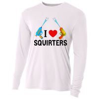 I Love Squirters Cooling Performance Long Sleeve Crew