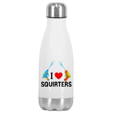 I Love Squirters Stainless Steel Insulated Water Bottle