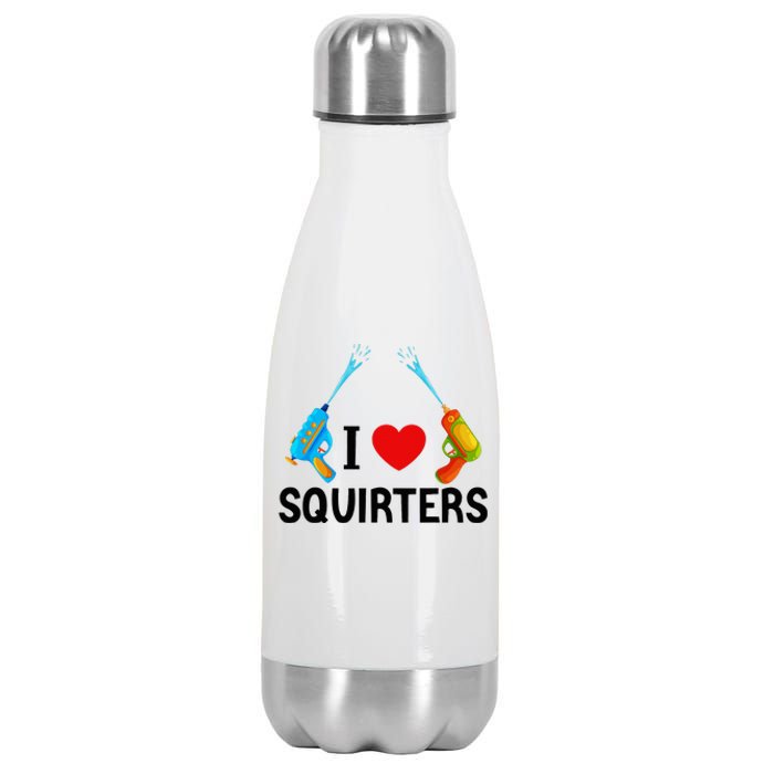 I Love Squirters Stainless Steel Insulated Water Bottle