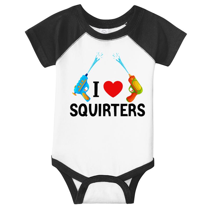 I Love Squirters Infant Baby Jersey Bodysuit