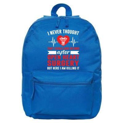 I Look So Good After Open Heart Surgery Bypass Surgery Funny Gift 16 in Basic Backpack