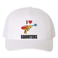 I Love Squirters Funny Water Gun Yupoong Adult 5-Panel Trucker Hat