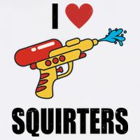 I Love Squirters Funny Water Gun 11oz C Handle Ceramic Mug