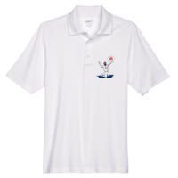 I Love Soccer Men's Origin Performance Pique Polo