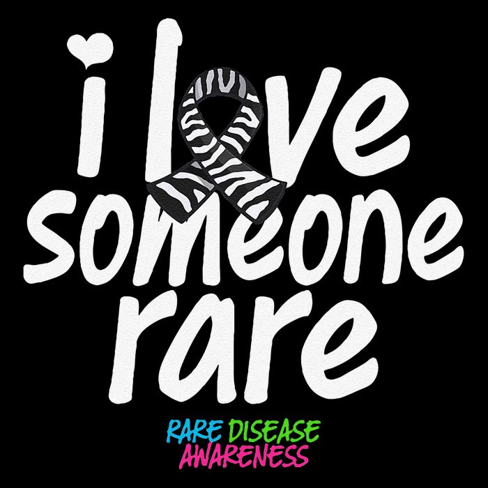 I Love Someone Rare Zabra Ribbon Rare Disease Awareness Gift Cropped Pullover Crew