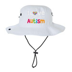 I Love Someone With Autism Awareness Legacy Cool Fit Booney Bucket Hat