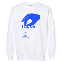 I Love Salt For Man Woman Garment-Dyed Sweatshirt