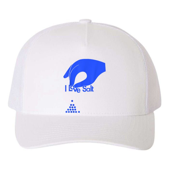 I Love Salt For Man Woman Yupoong Adult 5-Panel Trucker Hat