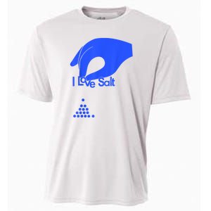 I Love Salt For Man Woman Cooling Performance Crew T-Shirt