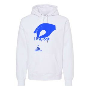 I Love Salt For Man Woman Premium Hoodie