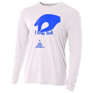 I Love Salt For Man Woman Cooling Performance Long Sleeve Crew