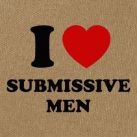 I Love Submissive M.E.N Cotton Canvas Backpack