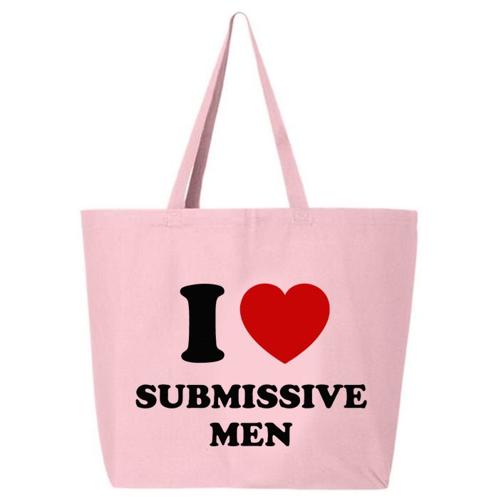 I Love Submissive M.E.N 25L Jumbo Tote