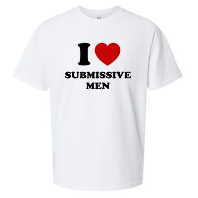 I Love Submissive M.E.N Sueded Cloud Jersey T-Shirt